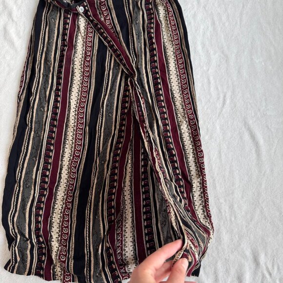 vintage striped midi skirt - Picture 4 of 8